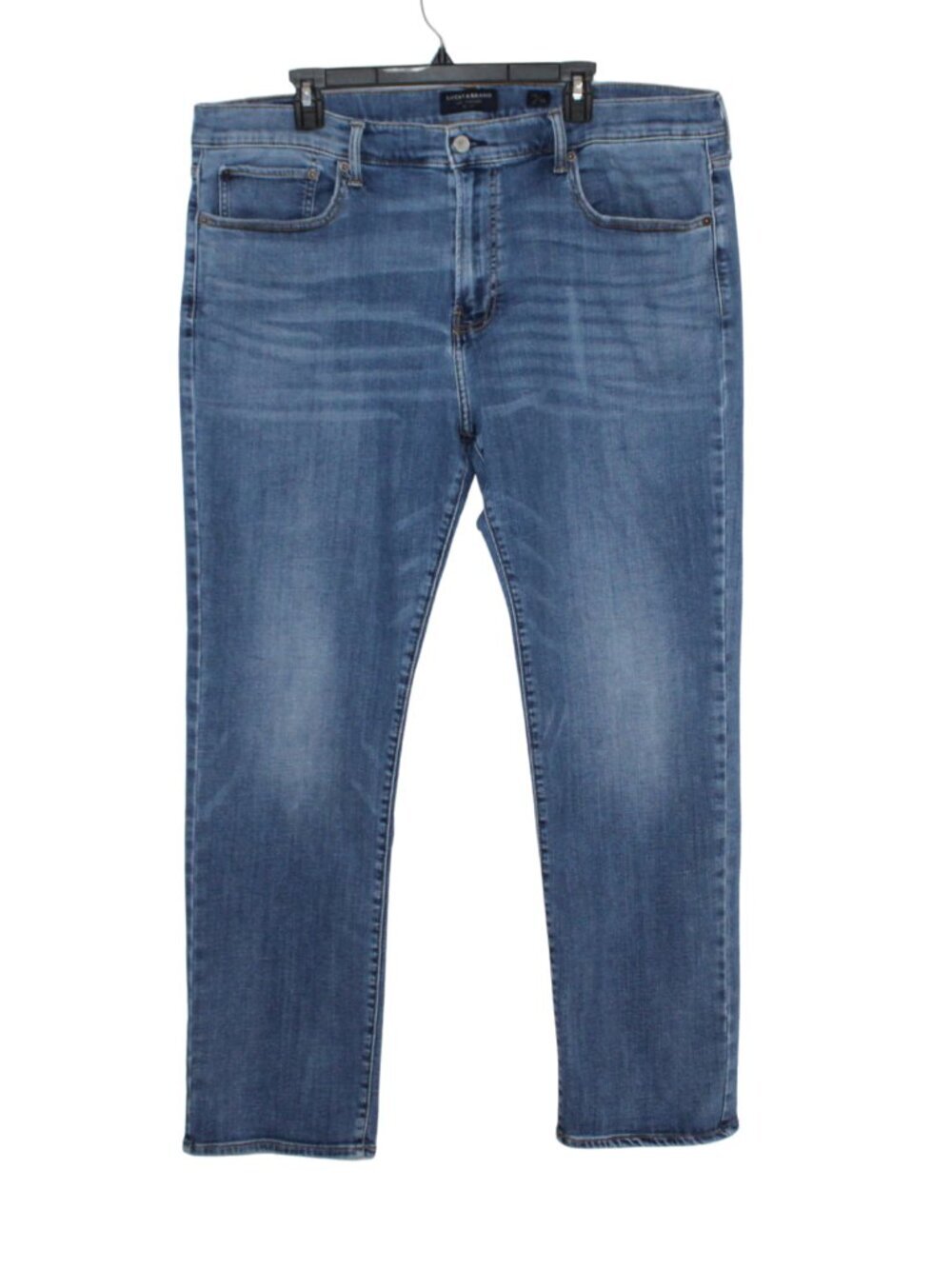 Lucky Brand mens jeans size 38x32 medium wash 223 straight leg coolmax stretchy